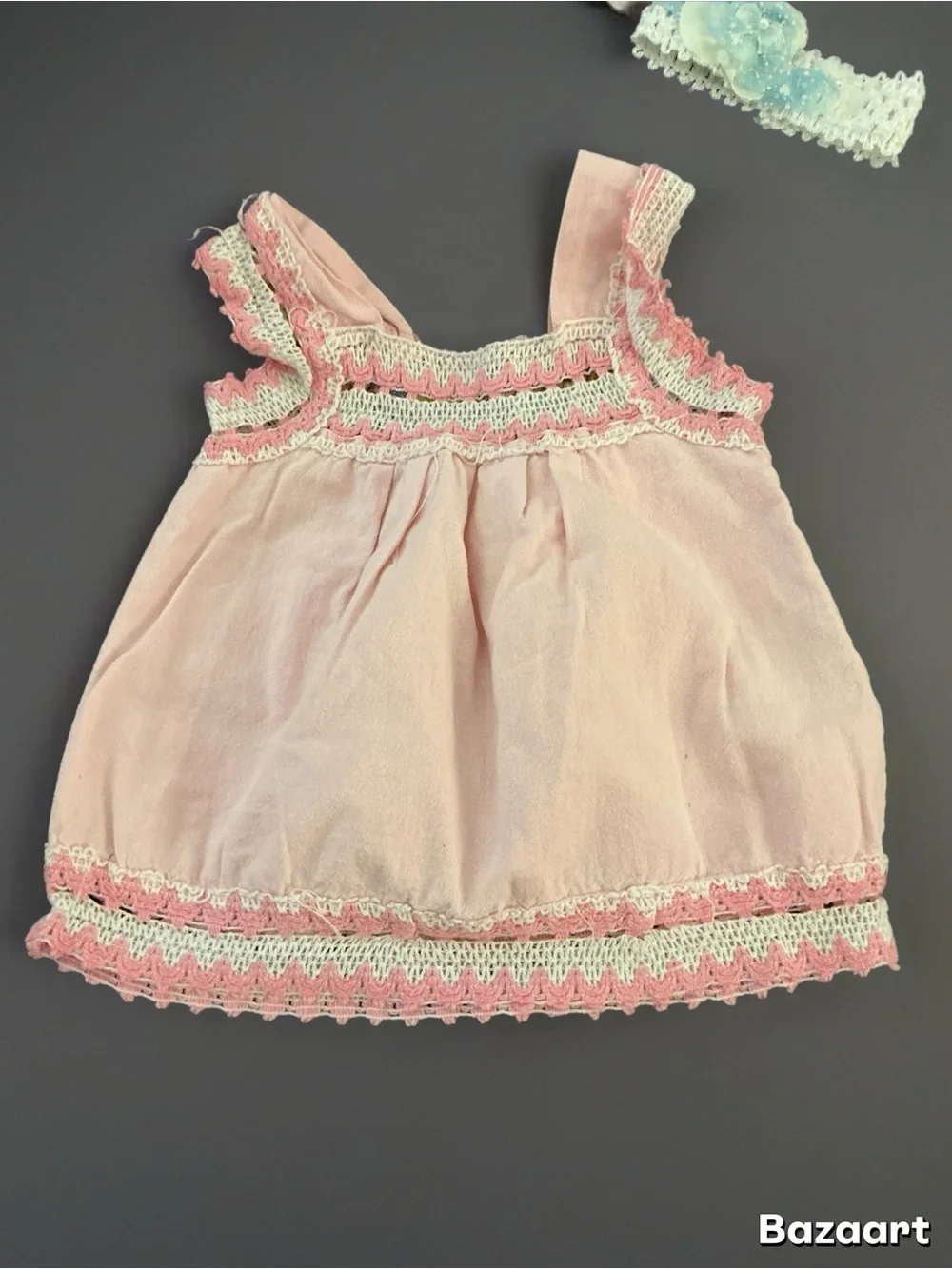 Infant Girls Springtime Dress & Bloomers Set 1134